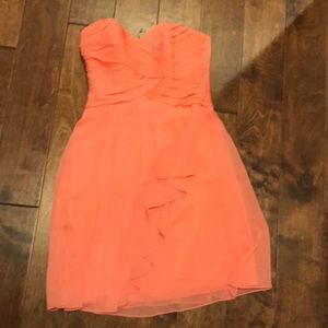 DavidsBridal Strapless Size 4 dress